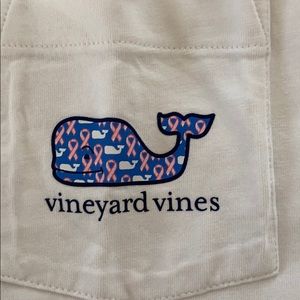 Women’s vineyard vines breast cancer long sleeve.